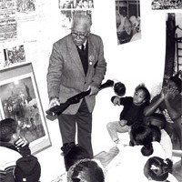 Dr. Cameron as griot in the former ABHM