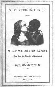 Miscegenation pamphlet Miscegenation pamphlet