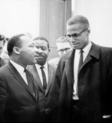 Martin Luther King, Jr. and Malcolm X