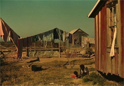 Sharecropper home in Mississippi, 1939