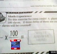 Slavery Math Problem
