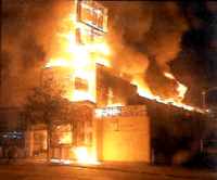 Burning in South Central Burning in South Central