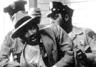 Martin Luther King being arrested