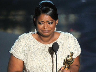Octavia Spencer wins Academy Award for her role in The Help