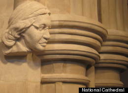 Rosa Parks Carving In National Cathedral