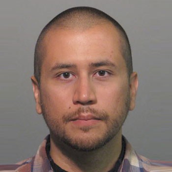 George Zimmerman booking photo April 2012