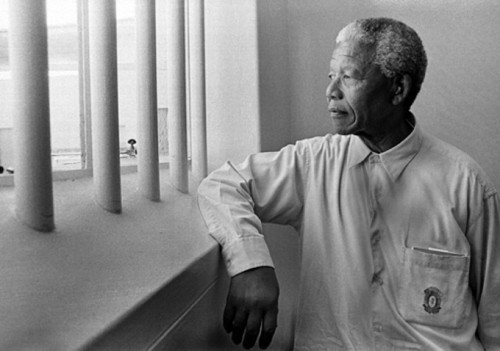 Mandela in jail