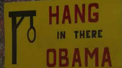 HangInThereObama sign HangInThereObama sign