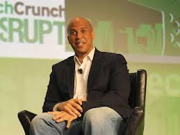 Newark NJ mayor Cory Booker is an activist and hero who ran into a burning home to save residents. He regularly communicates with constituents through social media – and is a partner in Waywire, a start-up.