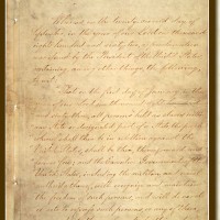 The original Emancipation Proclamation. (Click to enlarge.)