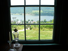 A view of the Ohio River from the Rankin House. The house is now a National Historic Site.
