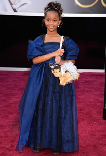 Quvenzhané Wallis at the 2013 Academy Awards. Photo: Getty Images