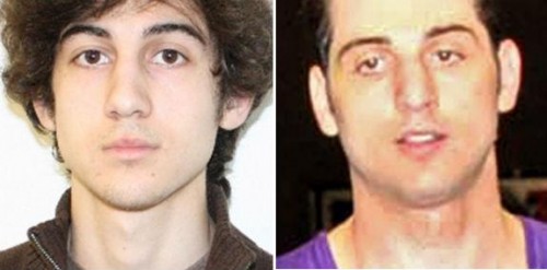 Dzhokhar Tsarnaev (handout/Getty Images News); Tamerlan Tsarnaev (Glenn DePriest/Getty Images)