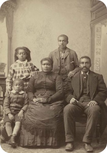 Black Family Portrait (WI Historical Society)