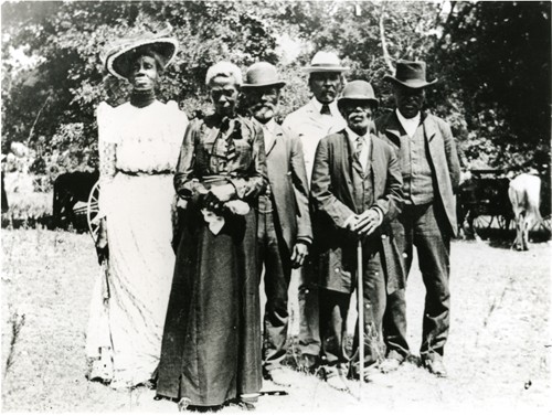 Juneteenth celebration in Austin, Texas, on June 19, 1900.