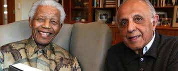 Nelson Mandela and life long friend Ahmed Kathrada