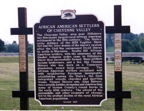 AAs in rural WI marker