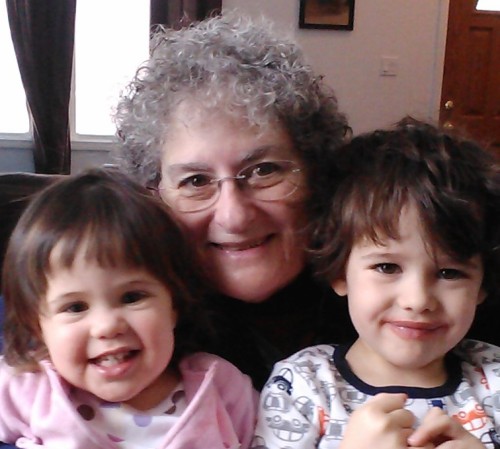 Dr. Kaplan and her grandchildren