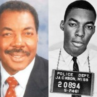 Right: Hank Thomas was 19 years old when he was arrested in 1961 due to the Freedom Rides. Left: Hank Thomas at 73 years old, is now retired and owns two Marriott Hotels in Atlanta, GA