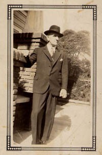 My great-grandfather Louis Dondino, circa 1955.