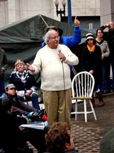 Marshall Ganz, a SNCC field secretary, also helped organize the Mississippi Freedom Democratic Party. One of the most notable participants in the Freedom Summer movement, he would go on to do organizing work with Cesar Chavez. Ganz has been credited with creating the successful grassroots organizing model that the Obama campaign utilized during the 2008 election. Here he speaks to the Boston Occupy Movement.