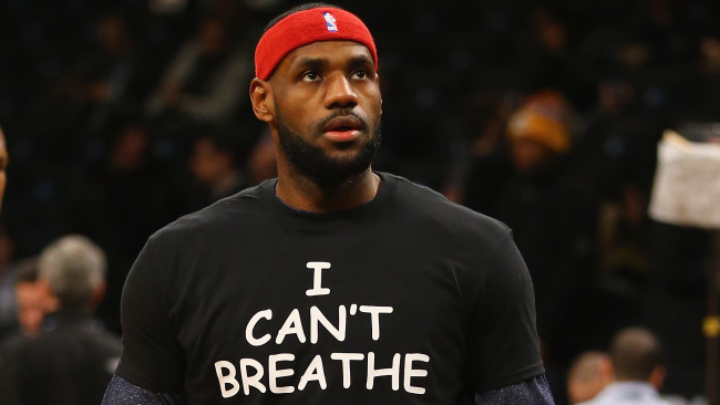 lebron james black shirt