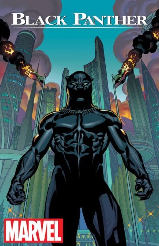 Cover art for the first issue of the upcoming Black Panther comics series