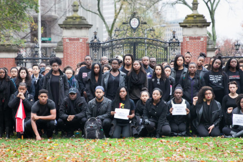Student activists at Brown University pose for a photo. (Photo credit: Danielle Perelman)