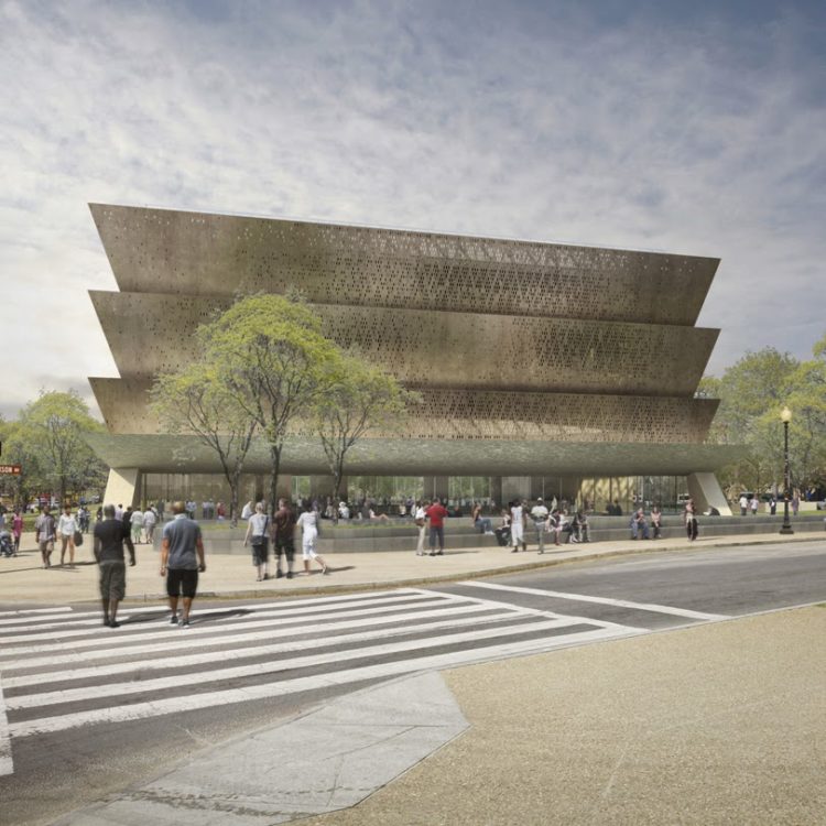 The National Museum of African American History and Culture opens on the National Mall in Washington, DC,  in a grand ceremony on September 24, 2016.