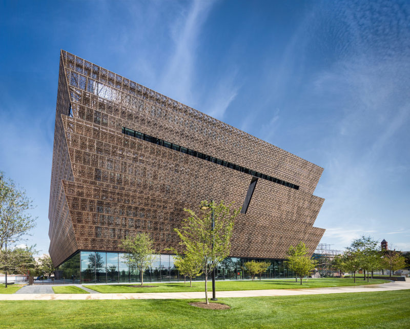 The National Museum of African American History and Culture rises in a place of honor: the last museum to be built on the National Mall in our nation's capital.