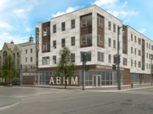 ABHM will be re-established on its old footprint on 4th & North Avenue in Milwaukee WI. The apartment building above it in the historic Bronzeville neighborhood will be called The Griot, in honor of ABHM founder and lynching survivor, Dr. James Cameron.
