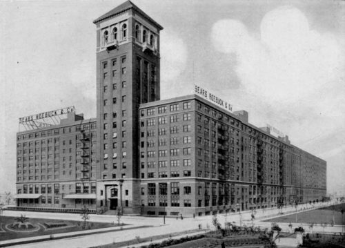 Founded after the Civil War, the original Sears, Roebuck and Company developed a catalog business that sold the latest dresses, toys, build-it-yourself houses and even tombstones. Credit - Sears, Roebuck &amp; Company