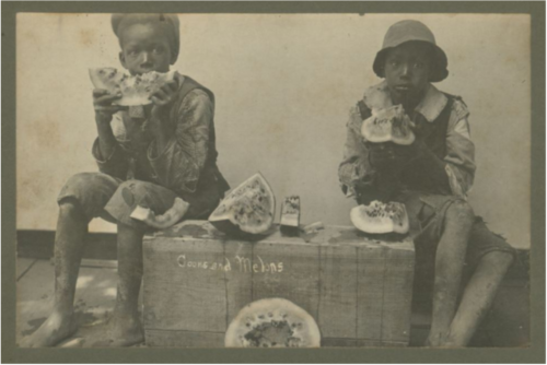 Coons and Melons ca. 1895