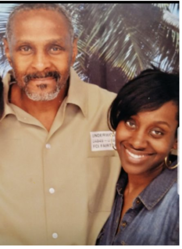 Ebony Underwood has watched her father William grow older behind bars for more than 30 years. He was denied clemency during the Obama presidency. (Courtesy Ebony Underwood)
