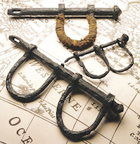 Shackles from Slave Ship Henrietta Marie Shackles from Slave Ship Henrietta Marie
