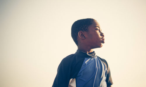 Black boyhood often ends prematurely because of racial profiling. (Fran Polito/Getty Images)