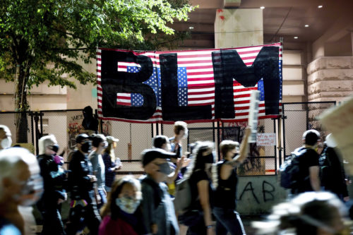 90 BLM protest