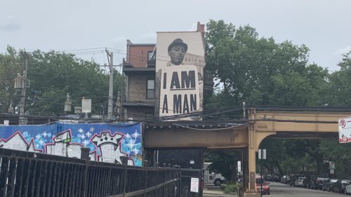 IMG_1286.0 I Am A Man mural above CTA