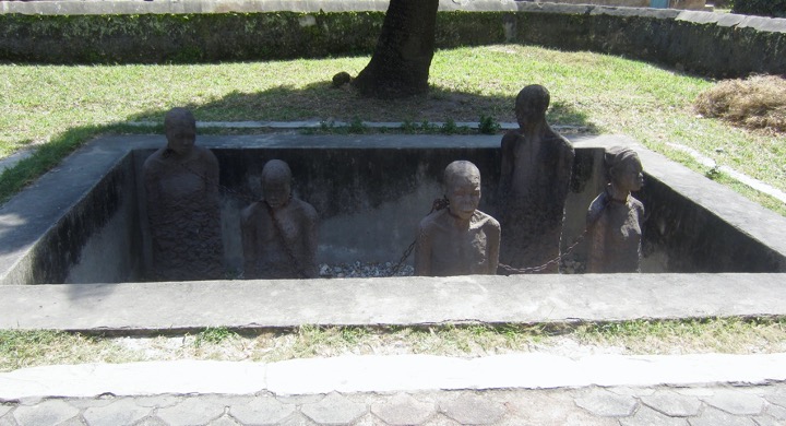 Zanzibar Slave Market Memorial. Image curtesy of Rebecca Schnabel, private collection 2014.