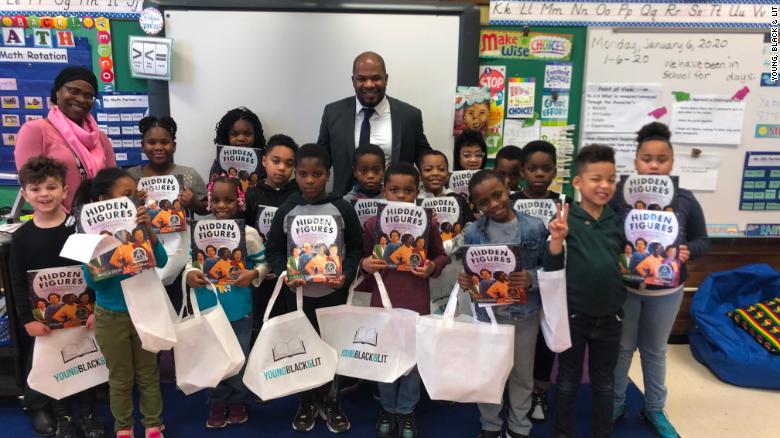 An elementary class in Evanston, Illinois