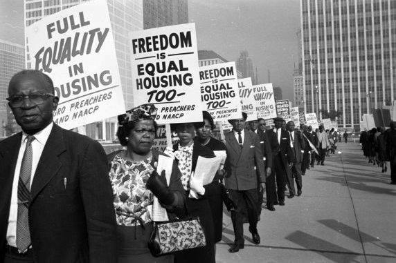 historical open housing march in WI
