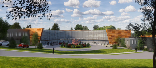 The_Center_Rendering Architect rendering of the Center of Black Excellence and Culture to be built in Madison, WI in 2121.