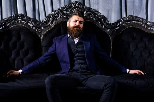 White Privilege A privileged man in an elegant setting exuding power.