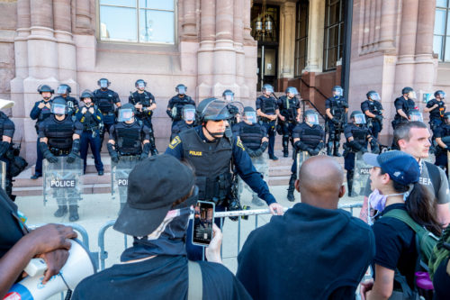 George Floyd protest in Cincinnati