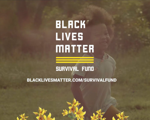 Black Lives Matter Survival Fund artwork