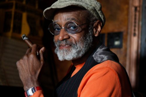 The filmmaker, author and actor Melvin Van Peebles in his apartment in Manhattan in 2010. In his work he spoke out of an “undeniable Black consciousness,” one critic wrote. (Ruth Fremson/The New York Times)