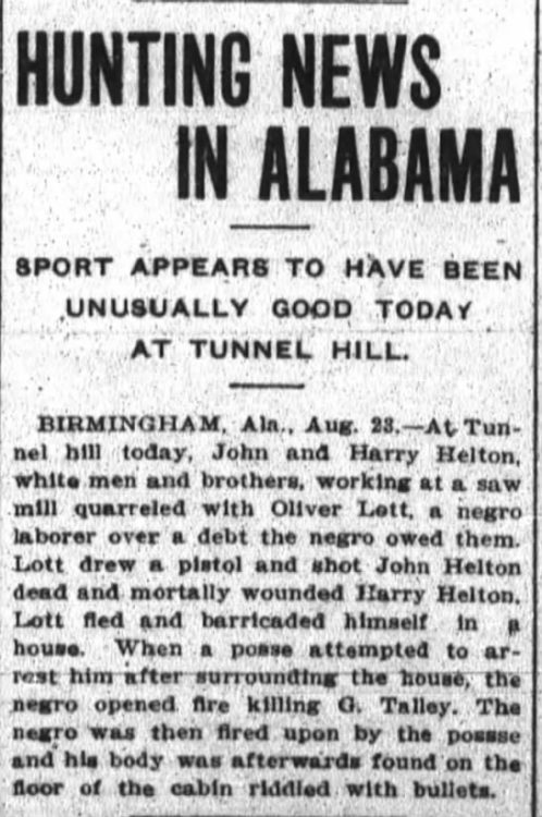 Ft Wayne Daily News, 8.23.1905 re Lett Ft Wayne (Indiana) Daily News, August 23, 1905