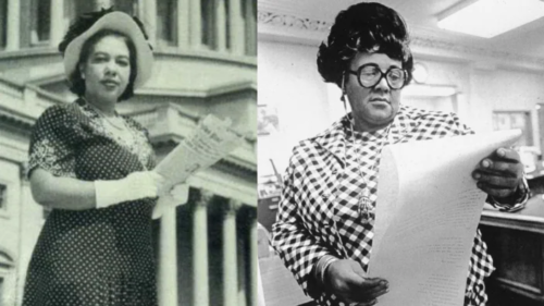 Left to right: White House correspondents Alice Dunnigan and Ethel Payne. (Photo: Kentucky Historical Society and Getty Images)