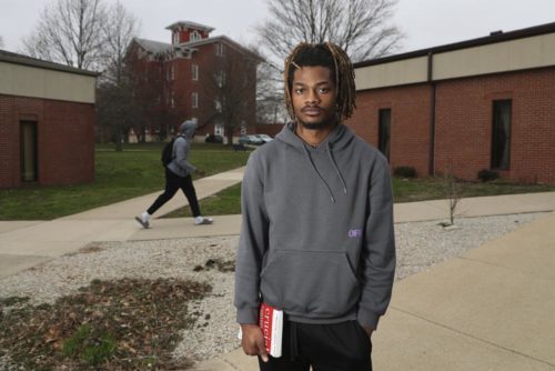 Ke'Shawn Hess is one of around 1,000 students who will no longer be able to attend Lincoln College (Terrence Antonio James/Chicago Tribune)/Chicago Tribune via AP)