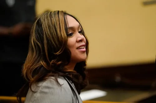 Maryland State Attorney Marilyn Mosby at the mayor's State of the City address in April. (Julio Cortez/AP)
